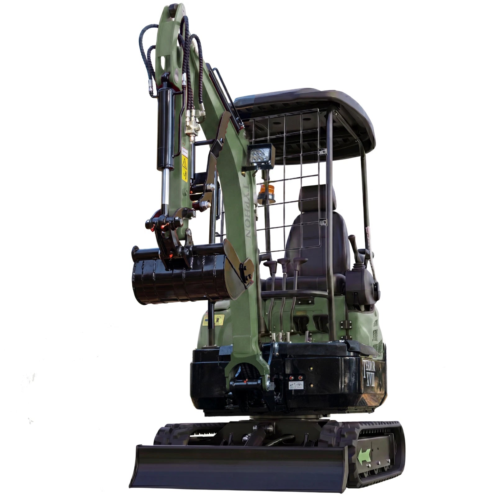 KUBOTA D902 Diesel 4,000 lbs TERROR XVIII Mini Hydraulic Excavator USA STOCK
