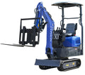 TERROR XI Mini Excavator Digger 13.5hp Gas B&amp;S EPA Engine with 13 Attachments