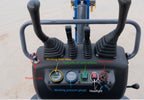 TERROR XI Mini Excavator Digger 13.5hp Gas B&amp;S EPA Engine with 13 Attachments