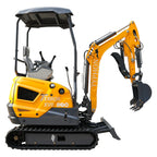 2026 TYPHON Terror XVII Pro 3800lbs Mini Excavator Kubota D902 Engine Side Swing