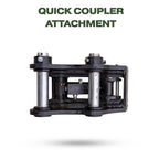 Quick Hitch Coupler Attachment for TYPHON KUVUO 4.0 Mini Excavator