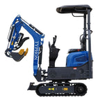 TERROR XI Mini Excavator Digger 13.5hp Gas B&amp;S EPA Engine with 13 Attachments