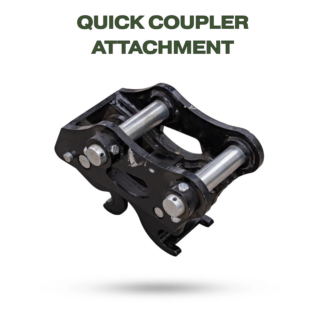 Quick Hitch Coupler Attachment for TYPHON KUVUO 4.0 Mini Excavator