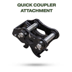 Quick Hitch Coupler Attachment for TYPHON KUVUO 4.0 Mini Excavator