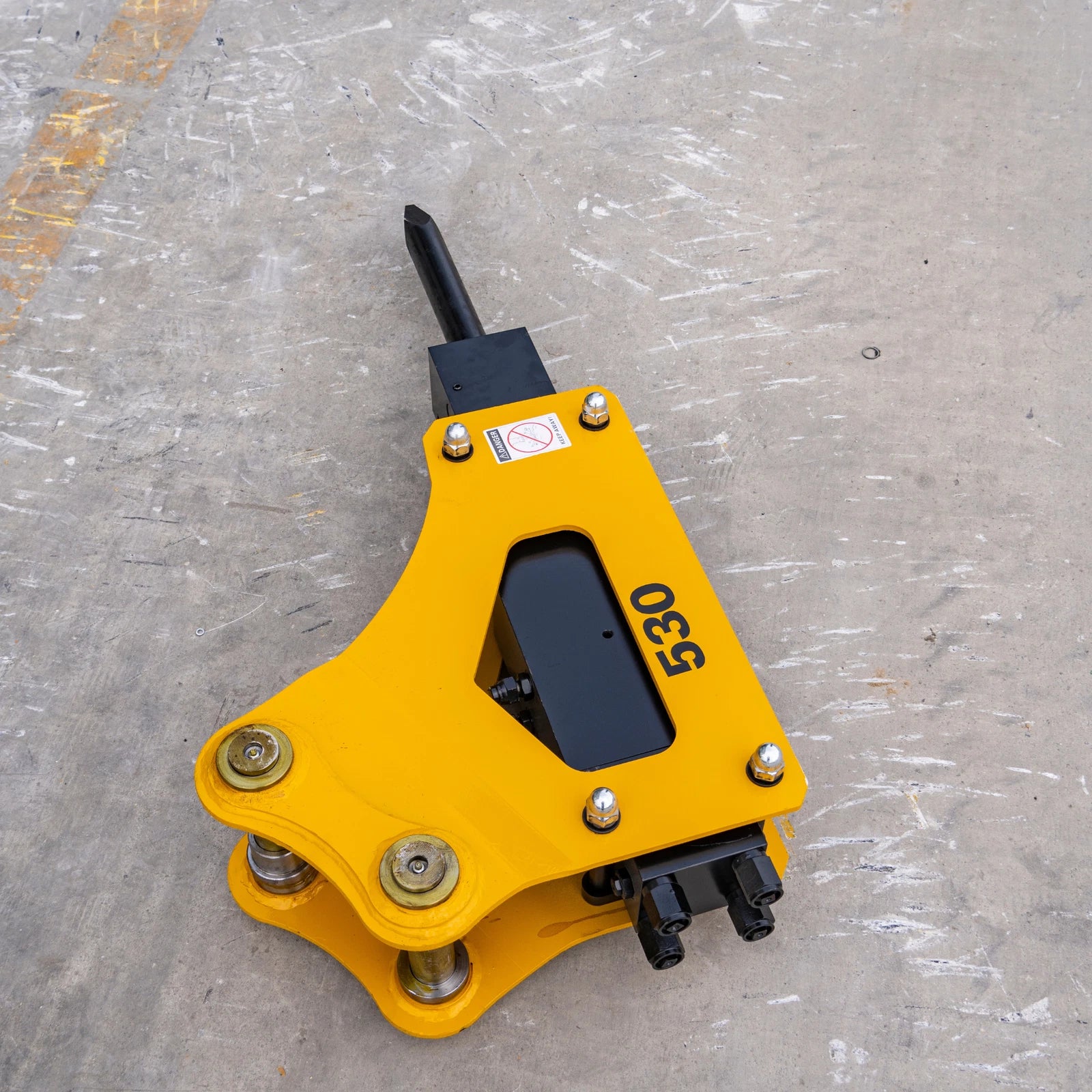 Hydraulic Breaker Hammer for TYPHON KUVUO 4.0 Mini Excavator | Concrete Rock