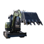 TYPHON TERROR LXV 6.6 Ton Excavator Kubota V2607 57HP AC Heater Cabin Boom Swing