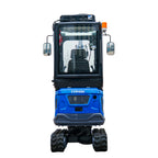 TERROR XIX Cab AC/Heater Mini Excavator Kubota D902 Retractable Tracks 13 Tools