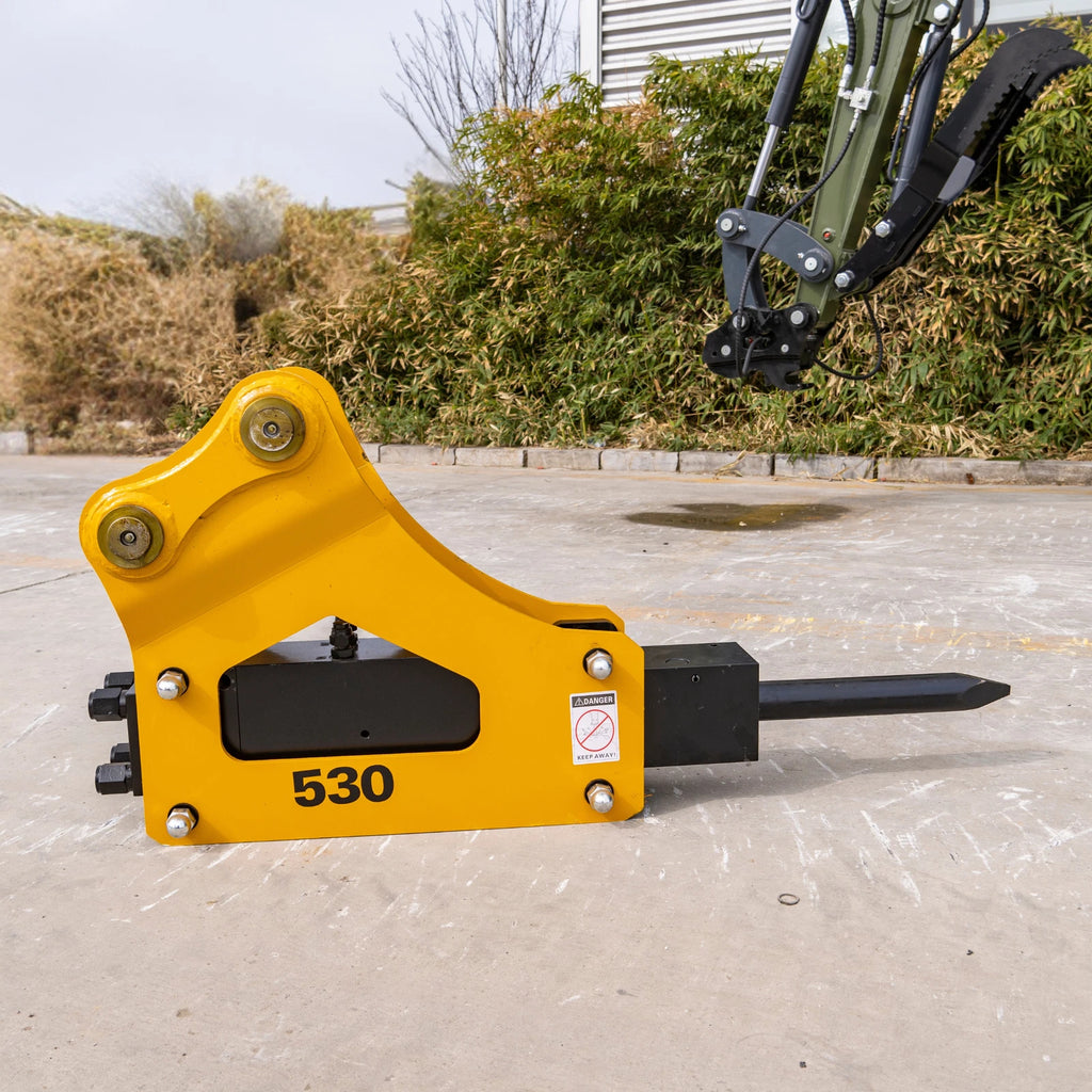 Hydraulic Breaker Hammer for TYPHON KUVUO 4.0 Mini Excavator | Concrete Rock