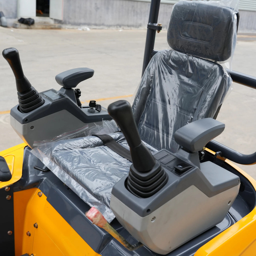 2026 TYPHON Terror XVII Pro 3800lbs Mini Excavator Kubota D902 Engine Side Swing