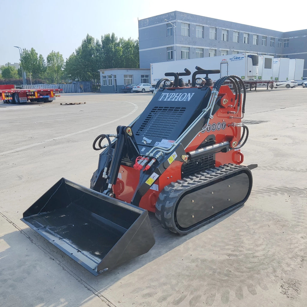 New 1,800lbs Mini SkidSteer Loader 23HP Gas EPA B&amp;S Engine Multiple Attachments