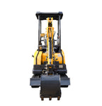 2026 TYPHON Terror XVII Pro 3800lbs Mini Excavator Kubota D902 Engine Side Swing