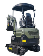 4000 lbs TERROR XX Mini Excavator EPA Kubota D902 Diesel Engine Side Swing New