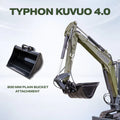 800mm Plain Bucket for TYPHON KUVUO 4.0 Mini Excavator | Heavy Duty Digging