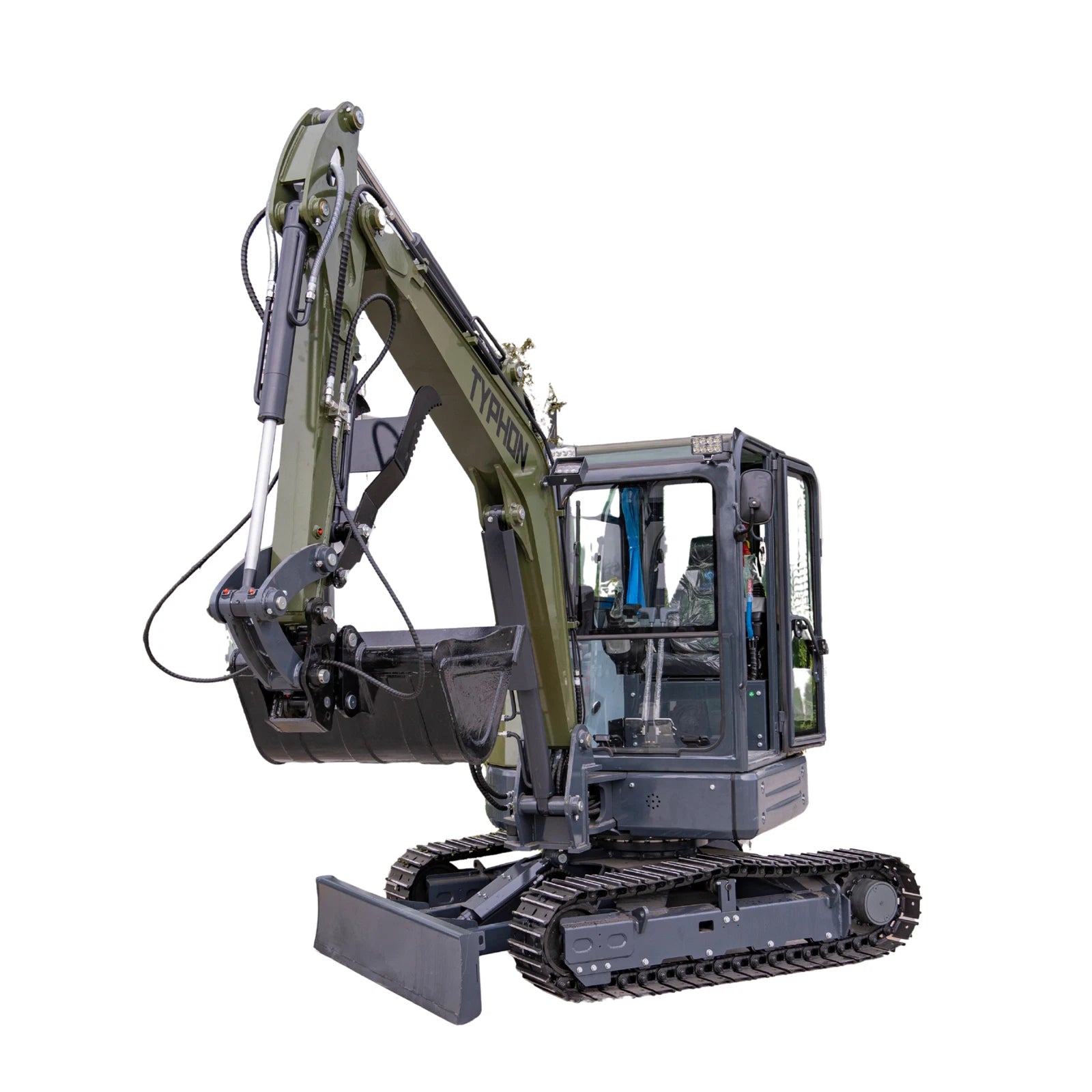 800mm Plain Bucket for TYPHON KUVUO 4.0 Mini Excavator | Heavy Duty Digging