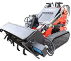 New 1,800lbs Mini SkidSteer Loader 23HP Gas EPA B&amp;S Engine Multiple Attachments