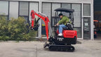 2026 2 Ton New Mini Excavator EPA certified USA KUBOTA Diesel D902 Small Digger