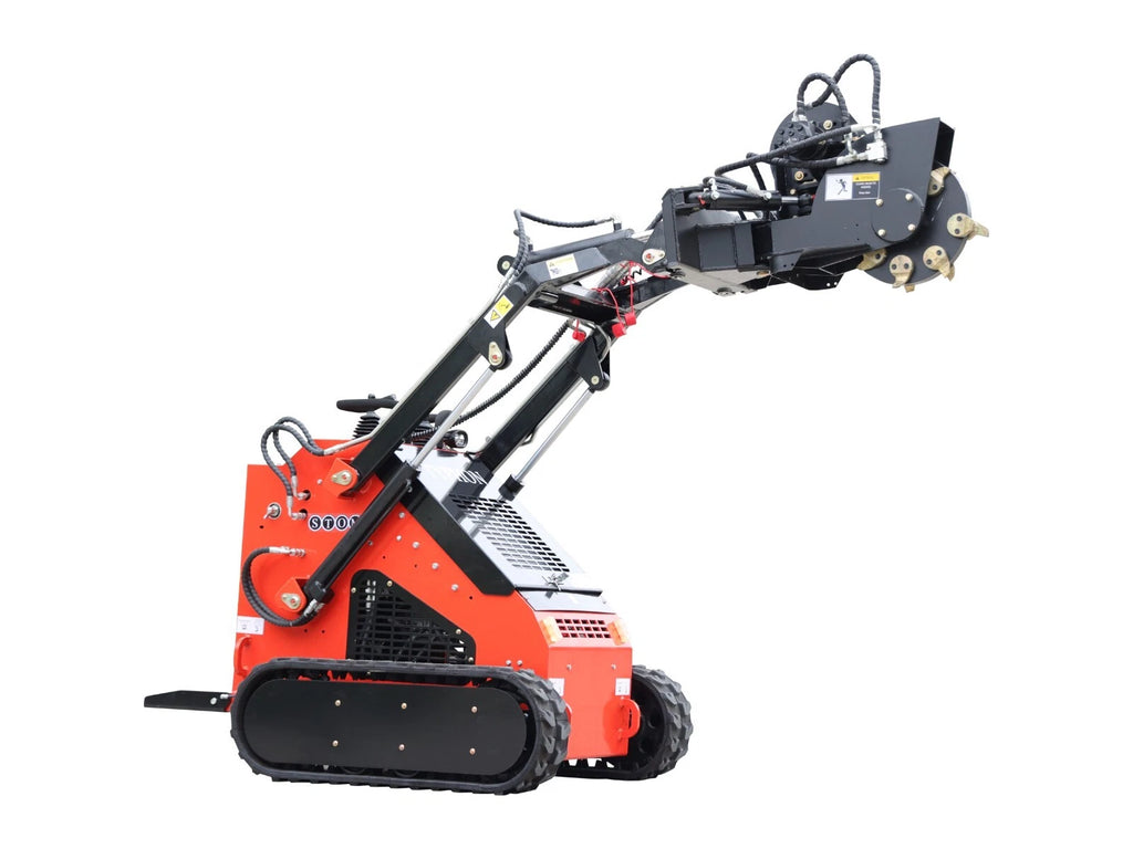 New 1,800lbs Mini SkidSteer Loader 23HP Gas EPA B&amp;S Engine Multiple Attachments