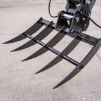 Brush Rake Attachment 45mm Pin | Fits TYPHON KUVUO 4.0 | Land Clearing Tool