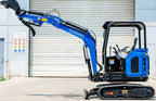 TYPHON TERROR X2 STORM Mini Excavator 2.5 Ton Diesel Kubota V1505 25HP Engine US