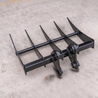 Brush Rake Attachment 45mm Pin | Fits TYPHON KUVUO 4.0 | Land Clearing Tool