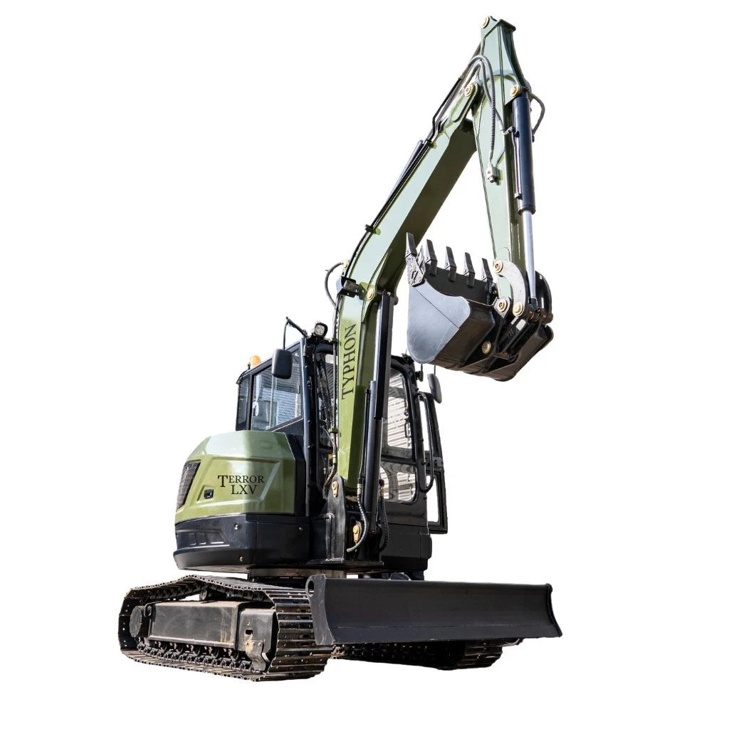 TYPHON TERROR LXV 6.6 Ton Excavator Kubota V2607 57HP AC Heater Cabin Boom Swing