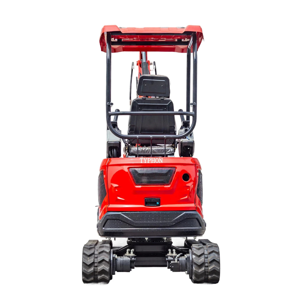 3800lbs Diesel Mini Excavator Kubota D902 Engine Side Swing w 12 attachments