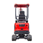 3800lbs Diesel Mini Excavator Kubota D902 Engine Side Swing w 12 attachments