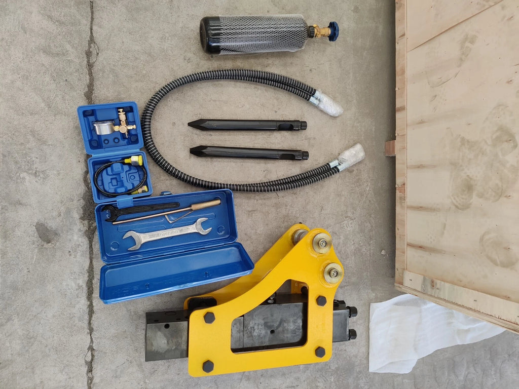 TYPHON Attachments Hydraulic Break Hammer Concrete Breaker for Mini Excavators