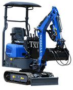 TERROR XI Mini Excavator Digger 13.5hp Gas B&amp;S EPA Engine with 13 Attachments