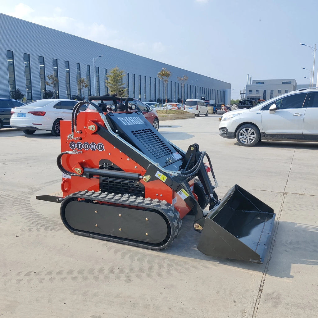 New 1,800lbs Mini SkidSteer Loader 23HP Gas EPA B&amp;S Engine Multiple Attachments