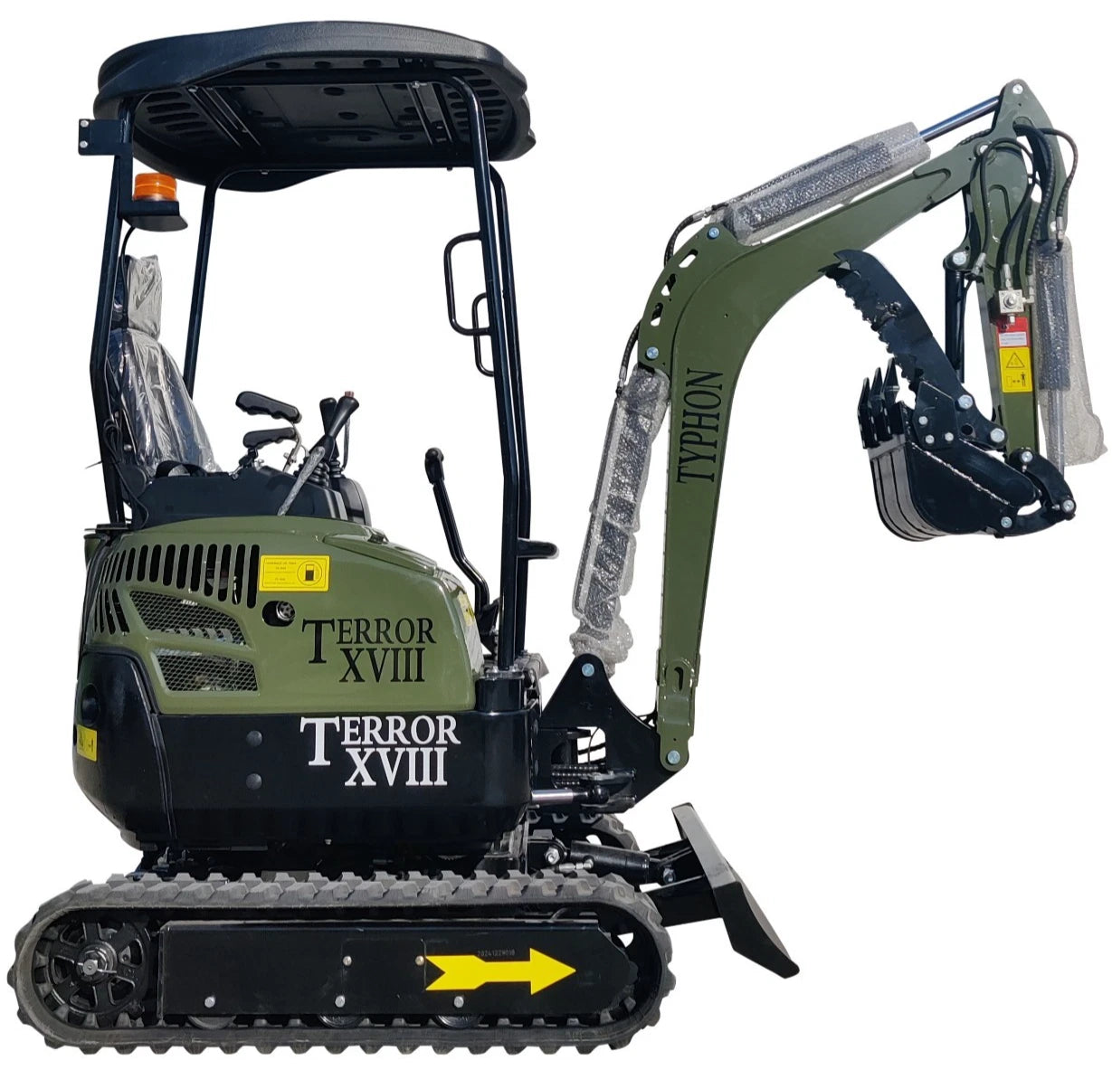 KUBOTA D902 Diesel 4,000 lbs TERROR XVIII Mini Hydraulic Excavator USA STOCK