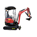 FREE SHIPPING 4000 lbs Terror XVIII Mini Excavator, KUBOTA D902 Diesel Engine