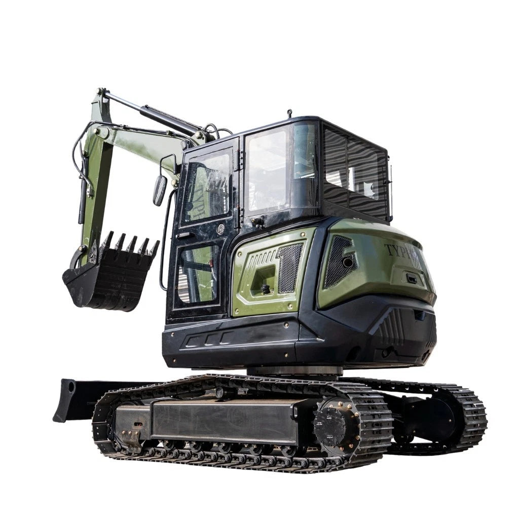 TYPHON TERROR LXV 6.6 Ton Excavator Kubota V2607 57HP AC Heater Cabin Boom Swing