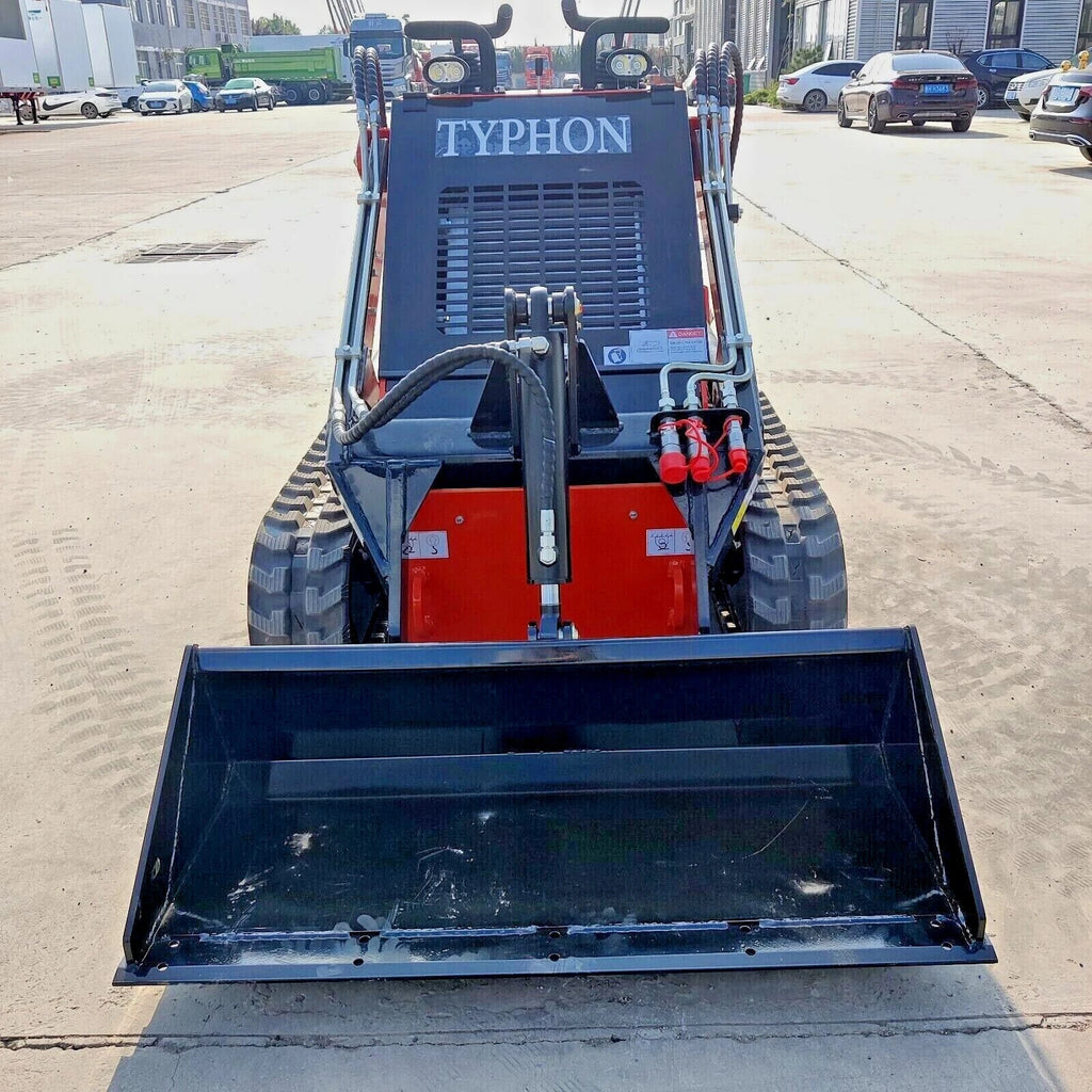 New 1,800lbs Mini SkidSteer Loader 23HP Gas EPA B&amp;S Engine Multiple Attachments