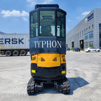 2026 TYPHON TERROR XVIII Prestige 2 Ton Aircon Cabin Mini Excavator Digger EPA
