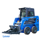 TYPHON STOMP 509 Wheel Skid Steer Loader 25HP Kubota D1105 w 1 Attachment Option
