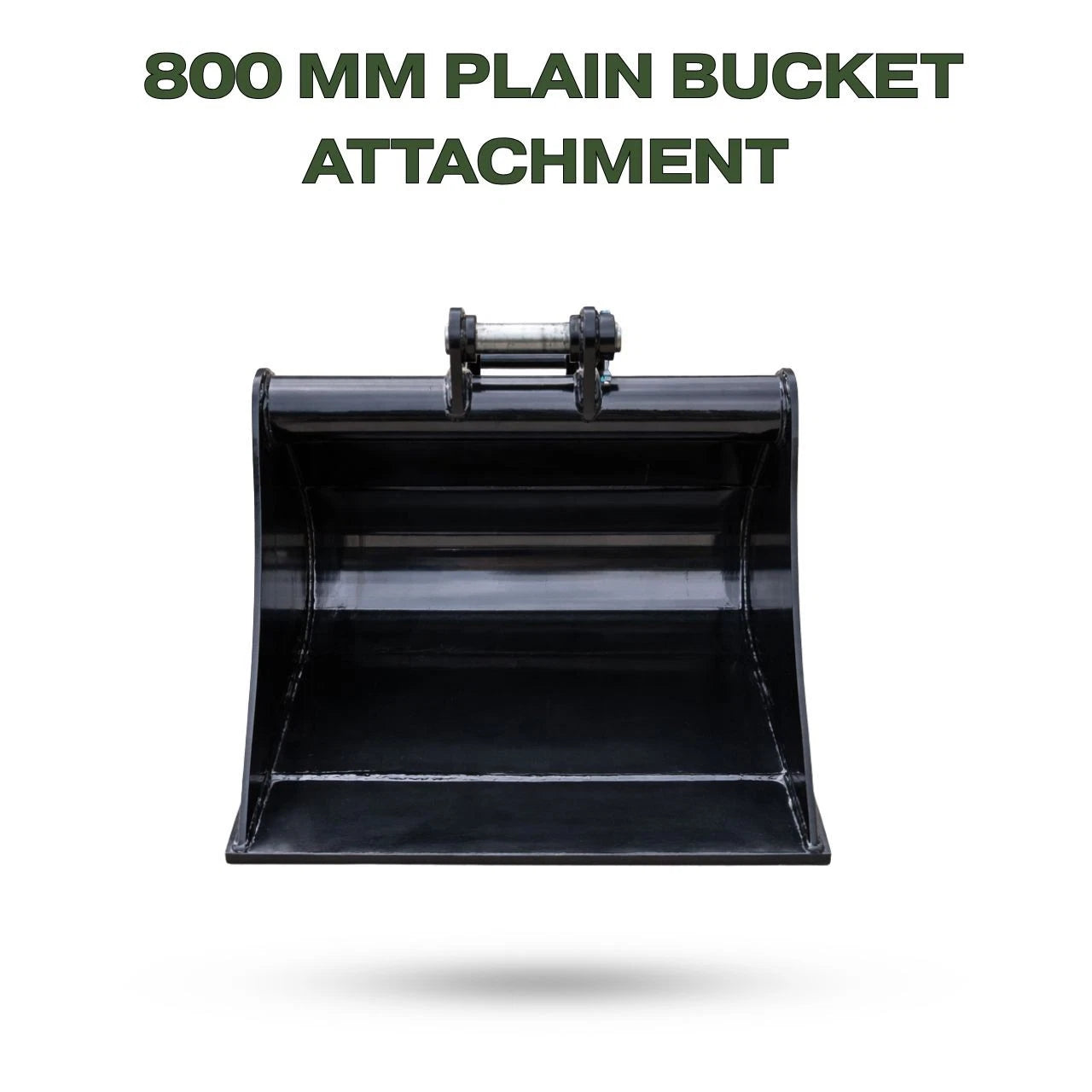800mm Plain Bucket for TYPHON KUVUO 4.0 Mini Excavator | Heavy Duty Digging