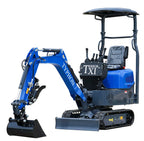 TERROR XI Mini Excavator Digger 13.5hp Gas B&amp;S EPA Engine with 13 Attachments
