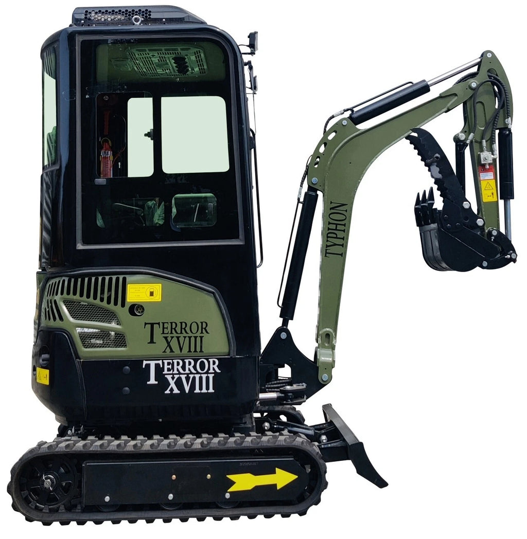 2026 New Arrival 2 Ton Mini Excavator TERROR XVIII Small Digger, KUBOTA D902