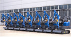 TERROR XI Mini Excavator Digger 13.5hp Gas B&amp;S EPA Engine with 13 Attachments