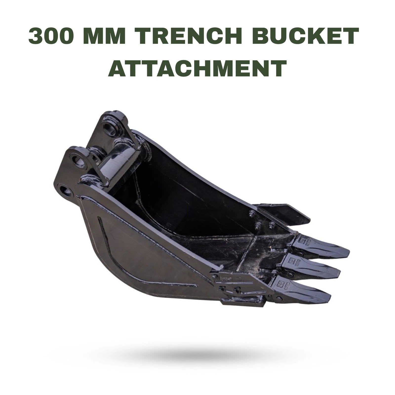 300mm Trenching Bucket for TYPHON KUVUO 4.0 Mini Excavator | Heavy Duty Digging
