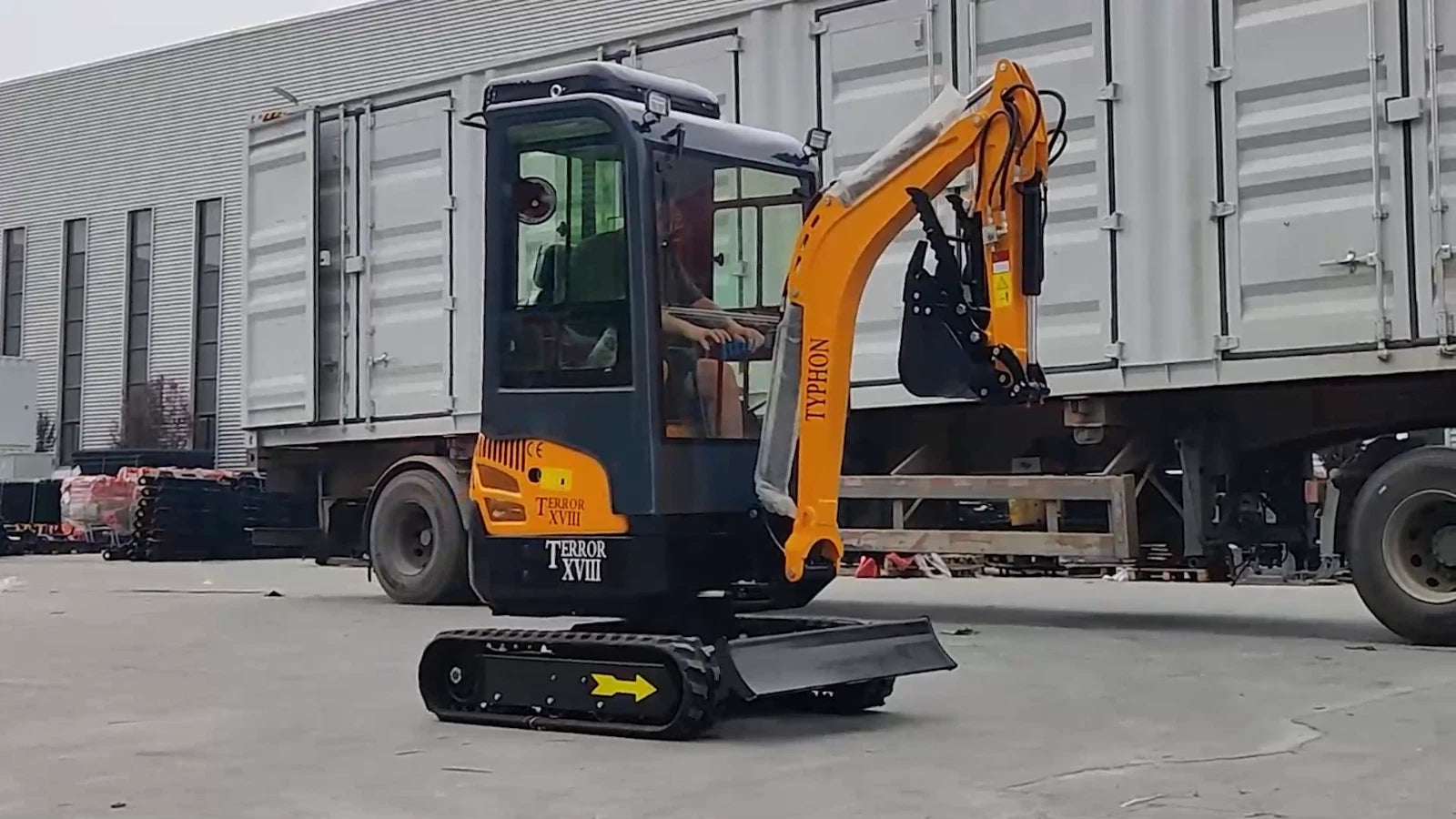 2026 TYPHON TERROR XVIII Prestige 2 Ton Aircon Cabin Mini Excavator Digger EPA