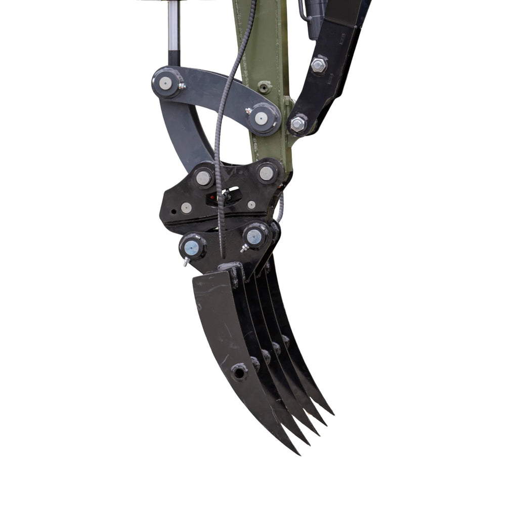 Brush Rake Attachment 45mm Pin | Fits TYPHON KUVUO 4.0 | Land Clearing Tool