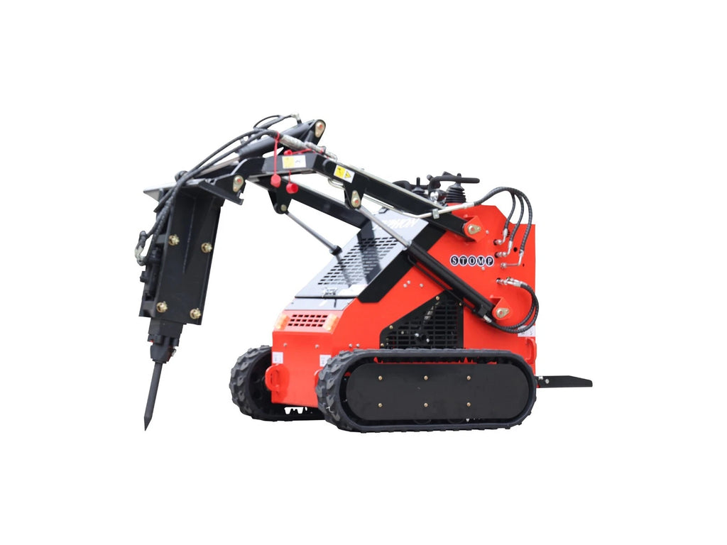 New 1,800lbs Mini SkidSteer Loader 23HP Gas EPA B&amp;S Engine Multiple Attachments