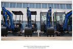 2026 New TYPHON Mini Excavator Crawler EPA certified USA KUBOTA Diesel D902