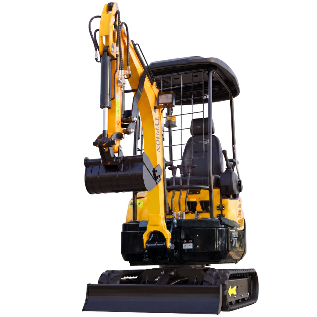 4,000 lbs Terror XVIII Mini Excavator, EPA KUBOTA D902 Engine Micro DIgger USA