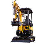 4,000 lbs Terror XVIII Mini Excavator, EPA KUBOTA D902 Engine Micro DIgger USA