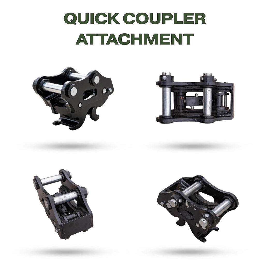 Quick Hitch Coupler Attachment for TYPHON KUVUO 4.0 Mini Excavator