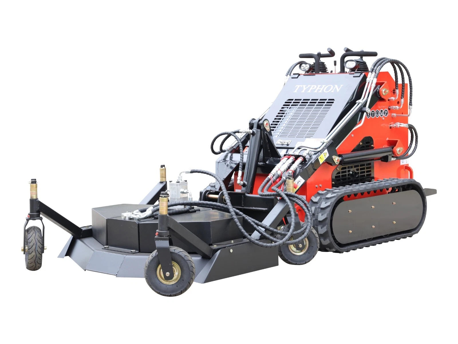 New 1,800lbs Mini SkidSteer Loader 23HP Gas EPA B&amp;S Engine Multiple Attachments