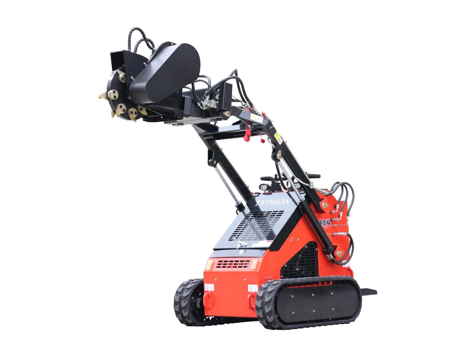 New 1,800lbs Mini SkidSteer Loader 23HP Gas EPA B&amp;S Engine Multiple Attachments